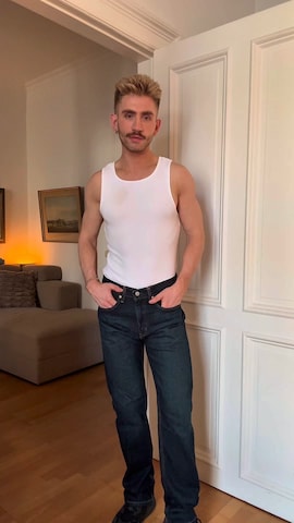 LEVI'S ® regular Jeans '505 REGULAR' i blå