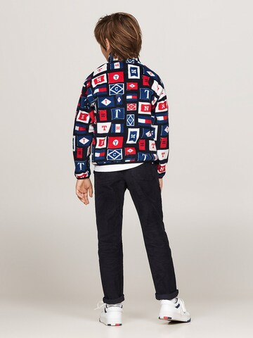 TOMMY HILFIGER Fleecejacke in Blau