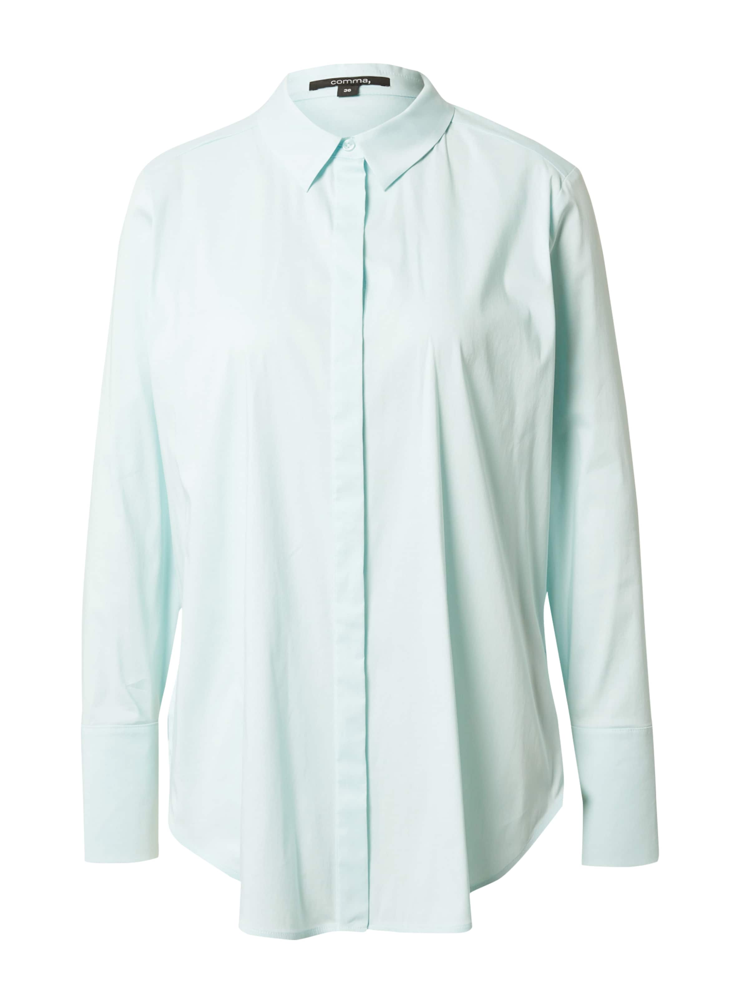 COMMA Bluse in Blau: Vorderseite
