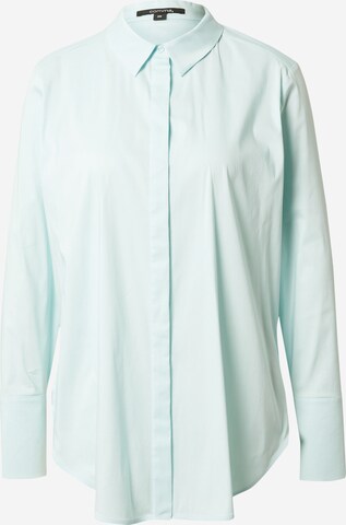 COMMA Blouse in Blauw: voorkant