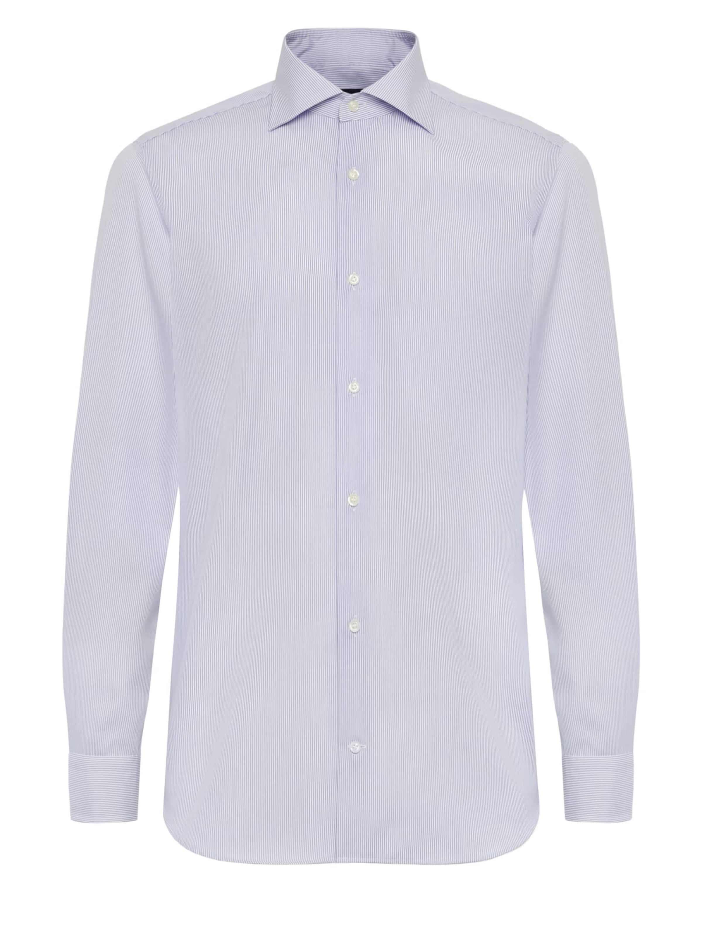 Slim fit Camicia business di Boggi Milano in blu: frontale