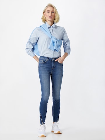 ONLY Skinny Jeans 'Blush' in Blue