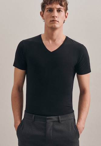 SEIDENSTICKER Shirt 'Schwarze Rose' in Black