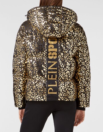 Plein Sport - Chaqueta deportiva ' Leopard ' en oro