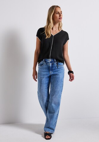 STREET ONE Shirt in Black
