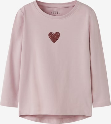 Maglietta 'NMFVIX' di NAME IT in lilla: frontale