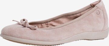 TAMARIS Ballerina in Roze: voorkant