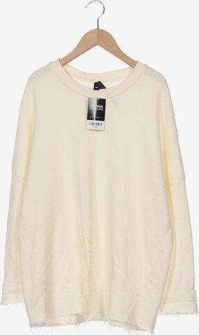 10Days Sweatshirt & Zip-Up Hoodie in M in White: front