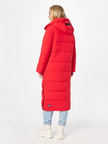 khujo Zimní kabát – červená