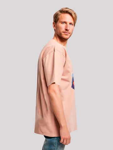 F4NT4STIC Shirt 'Vulkanausbruch' in Beige