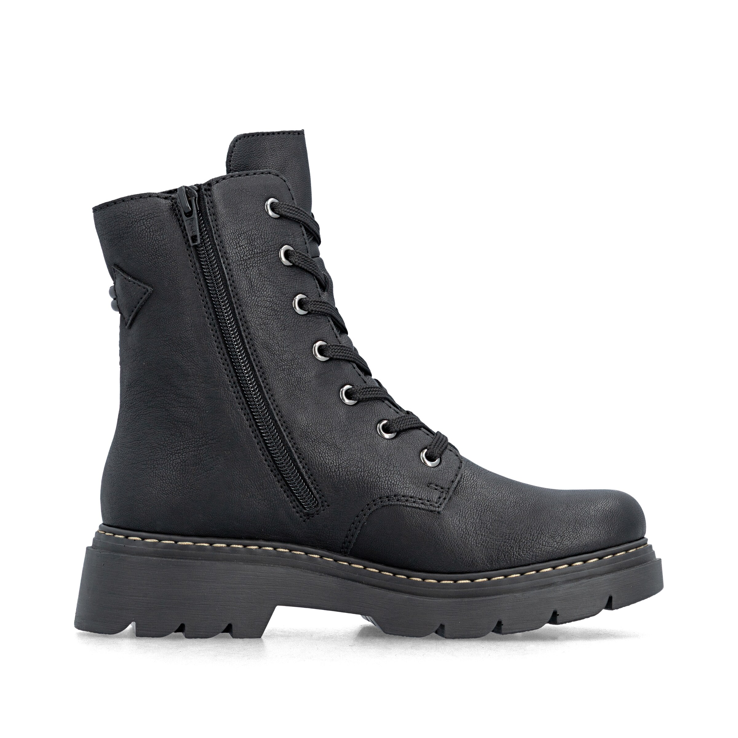 Rieker Boots in Schwarz