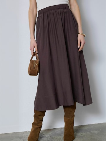 co'couture - Falda ' SurnriseCC ' en marrón