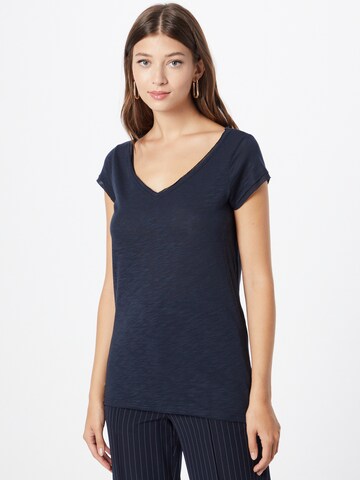 Sisley Shirt in Blauw: voorkant