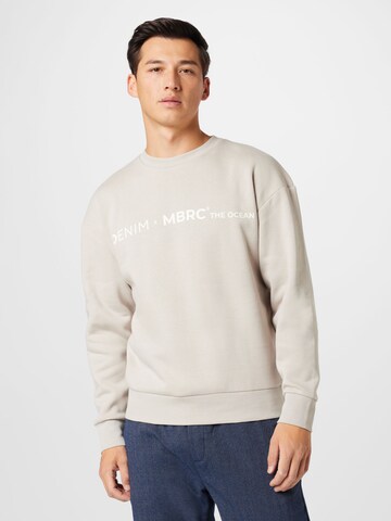 TOM TAILOR DENIM Sweatshirt in Grey: front