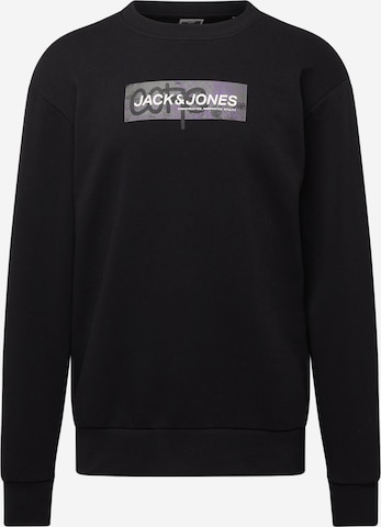 JACK & JONES - Sweatshirt em preto: frente