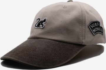 Casquette de sport Surf Monkey en marron : devant