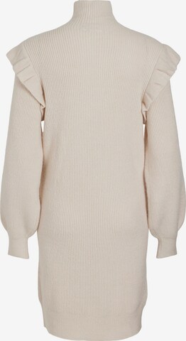 VILA Knitted dress 'Booba' in Beige