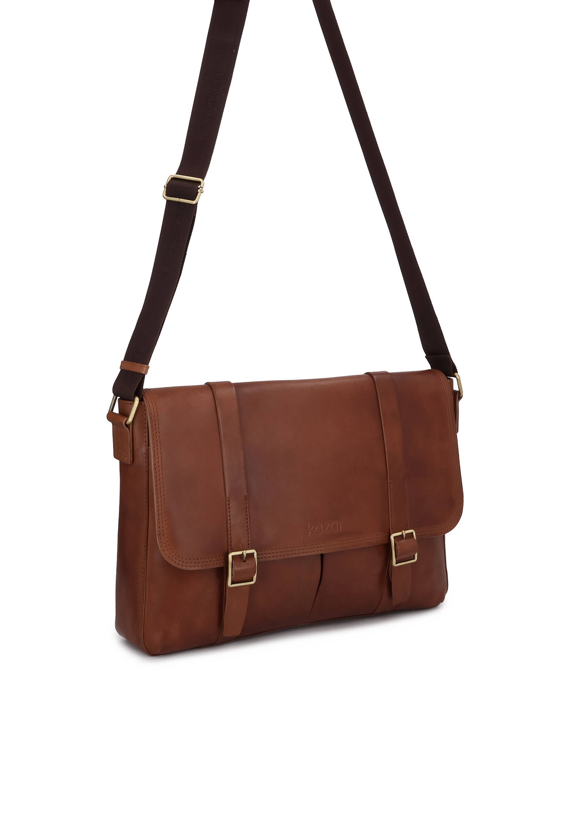 Borsa a spalla di Kazar in marrone
