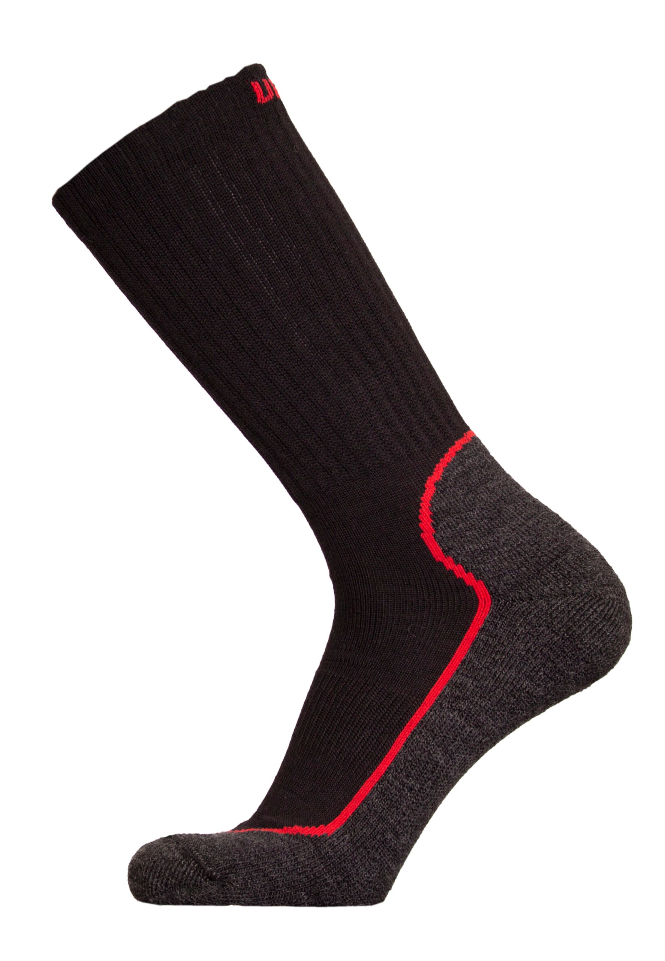 UphillSport Athletic Socks 'SUOMU' in Black: front
