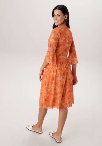 Aniston SELECTED Dress in Orange