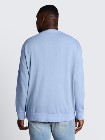 TOM TAILOR Men + Sweatshirt in Blauw
