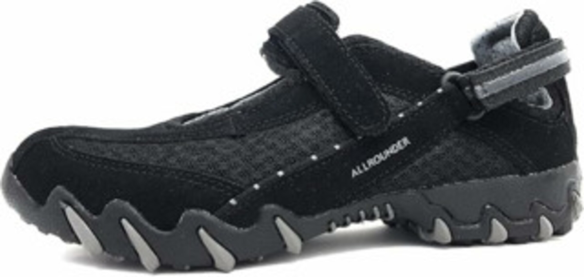 ALLROUNDER BY MEPHISTO Slip-ons in Black: front