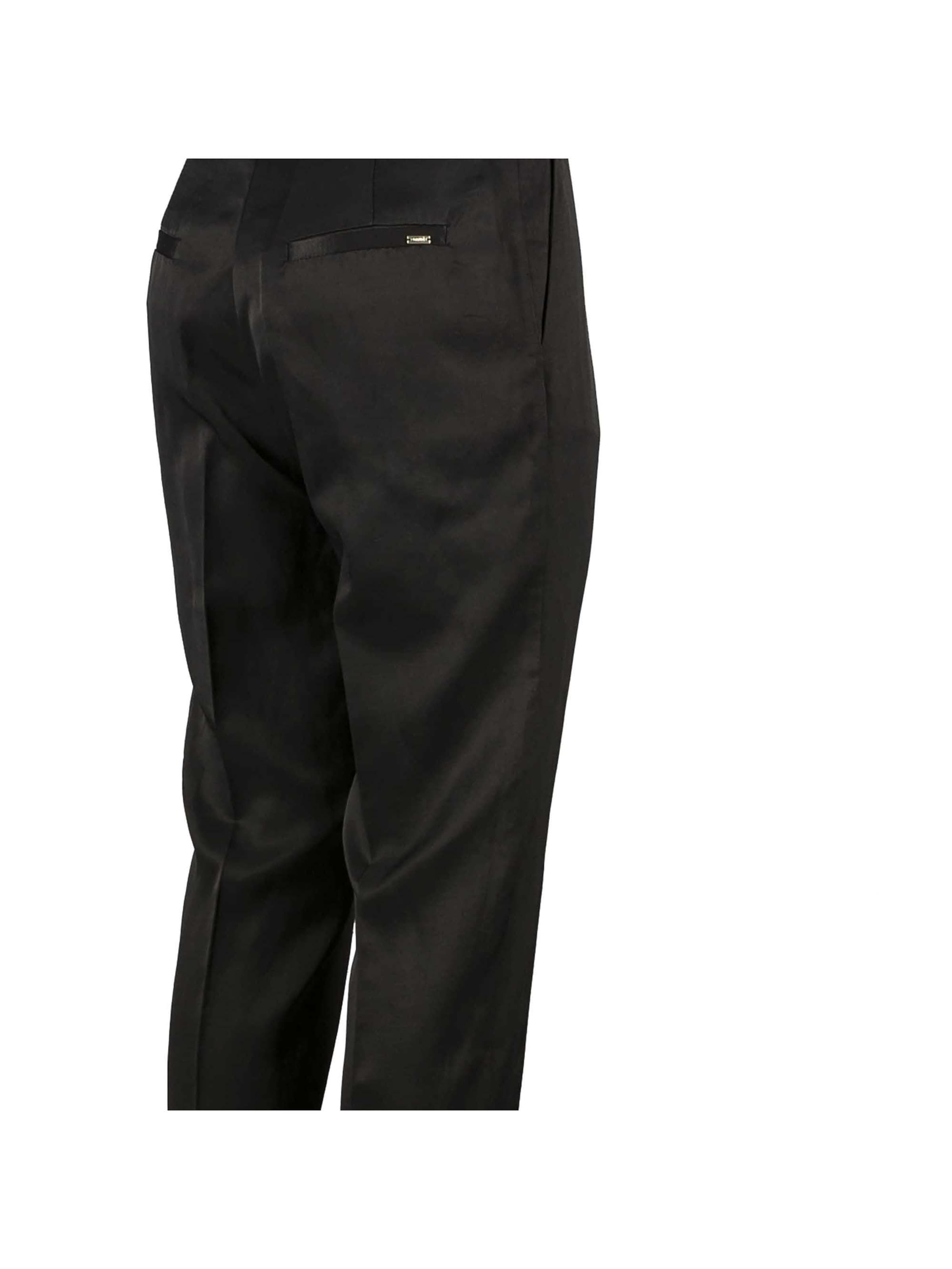 Coupe slim Pantalon à pince GAUDÌ en noir