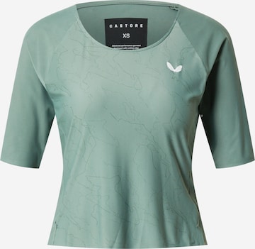 Castore T-shirt i grön: framsida