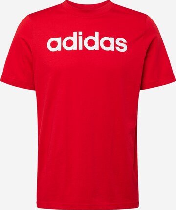 Maglia funzionale 'Essentials' di ADIDAS SPORTSWEAR in rosso: frontale