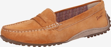 SIOUX Slipper 'Cacciola' in Braun: Vorderseite