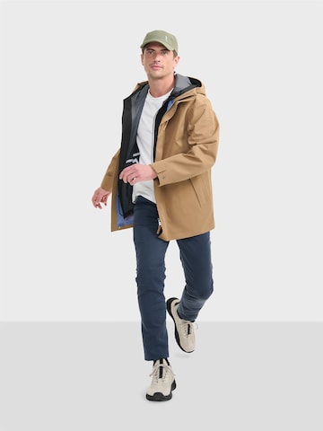 AIGLE Funktionsjakke i brun: forside