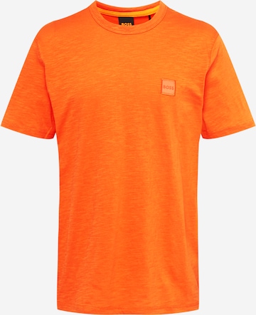 Maglietta 'Tegood' di BOSS Orange in rosso: frontale