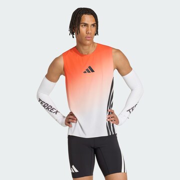 Maglia funzionale di ADIDAS TERREX in arancione: frontale