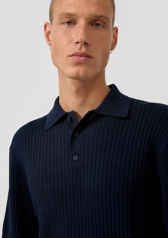 Pull-over QS en bleu