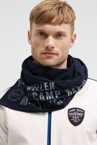 CAMP DAVID Scarf in Blue