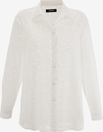 Aniston CASUAL Blouse in White: front