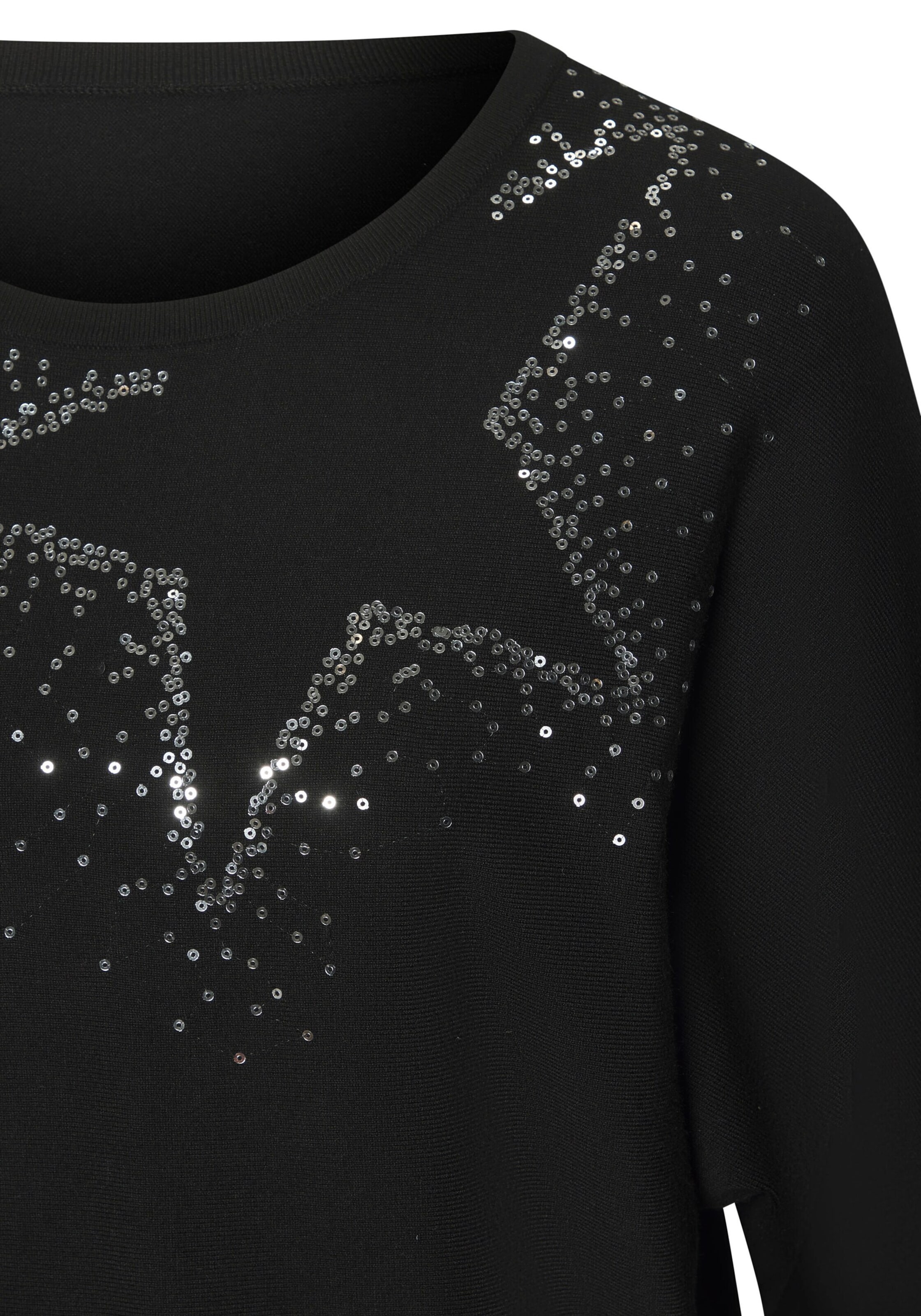 LASCANA Shirt in Schwarz