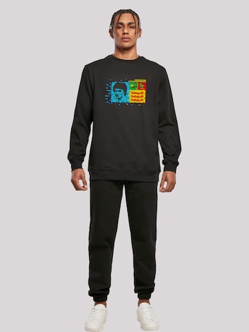 F4NT4STIC Sweatshirt 'SEVENSQUARED' in Zwart