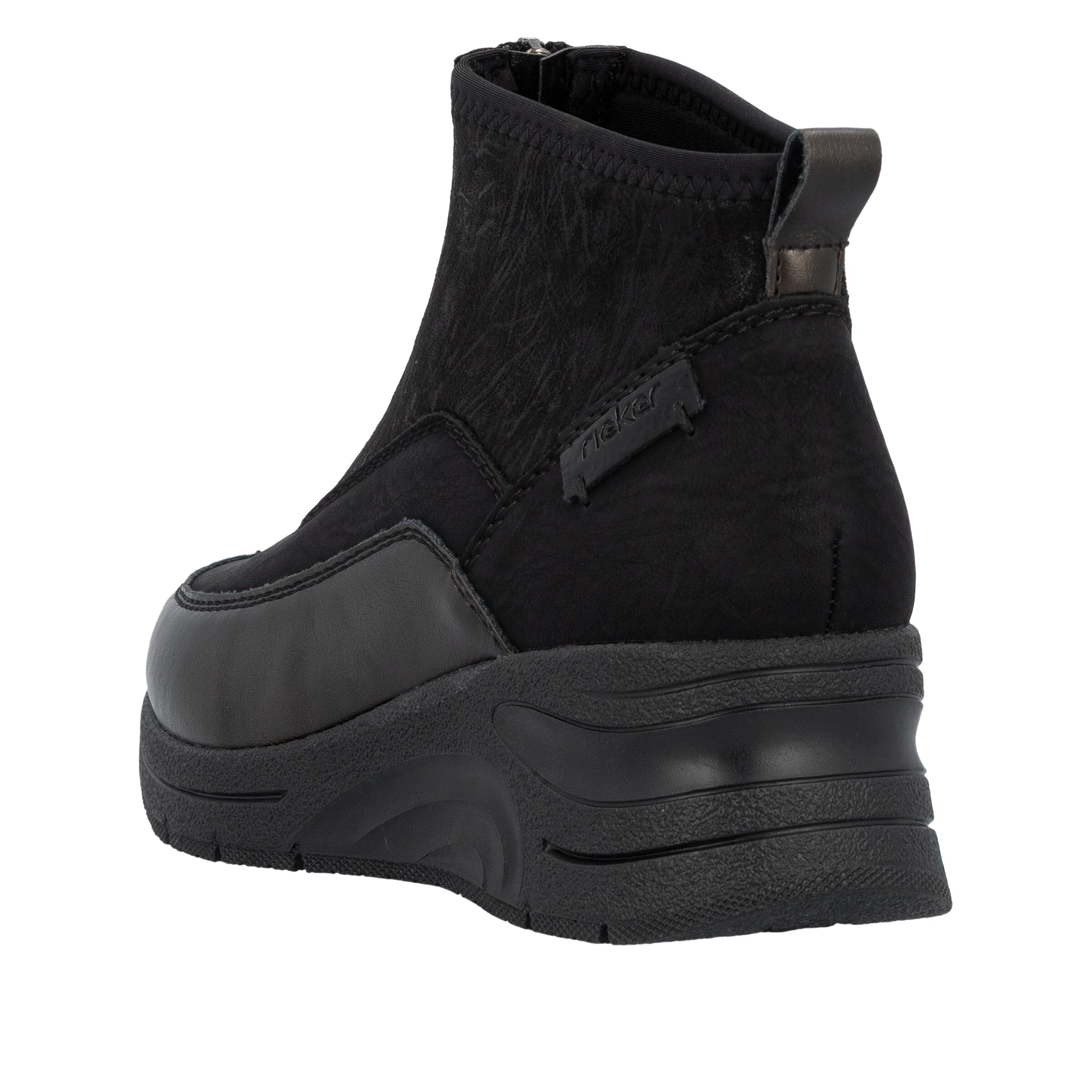 Baskets hautes Rieker en noir