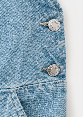 MANGO Regular Jean Overalls 'Petomum' in Blue