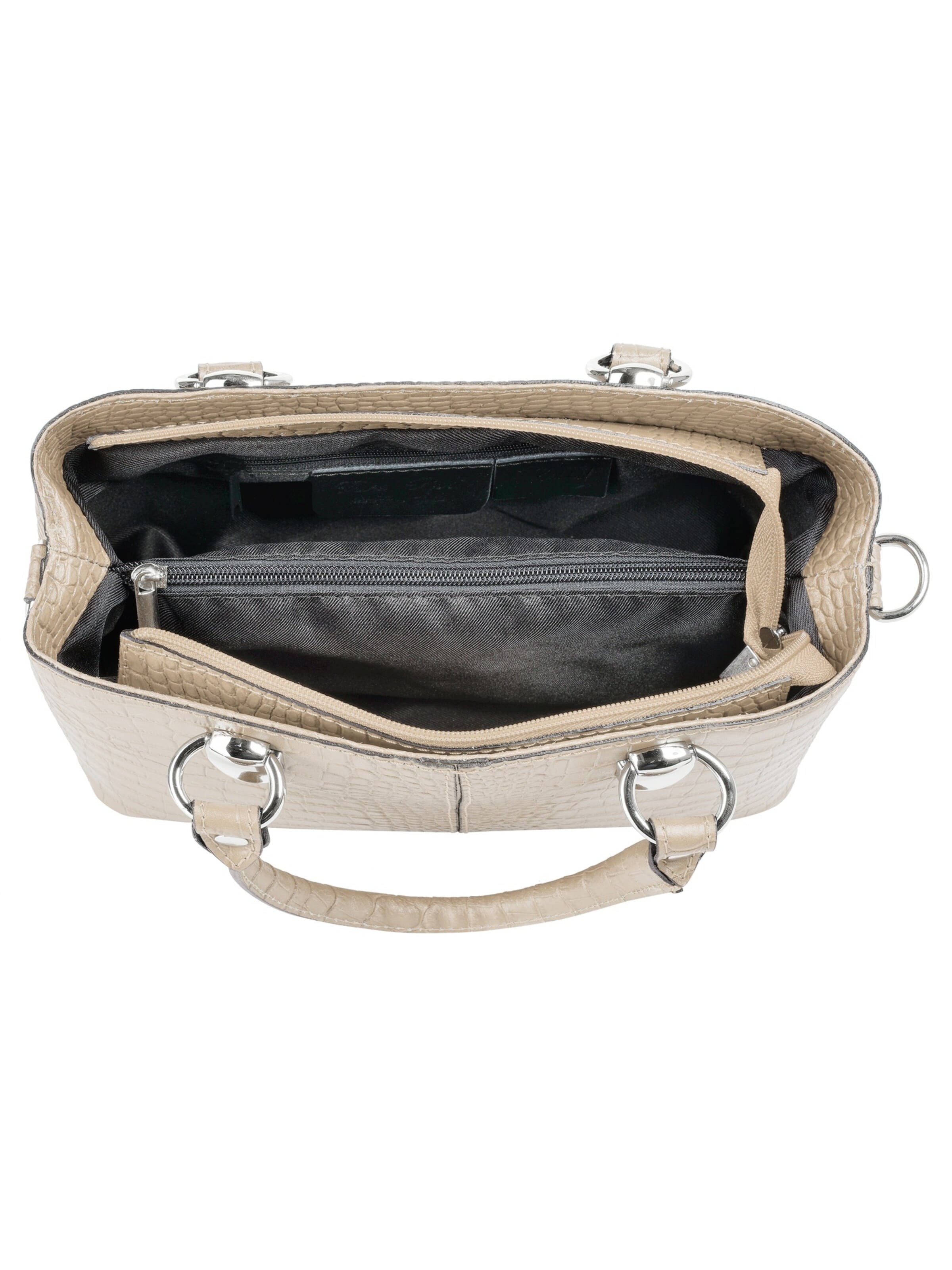 Cluty Crossbody Bag in Beige