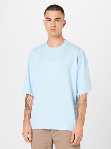 Preach T-Shirt in Blau: Vorderseite