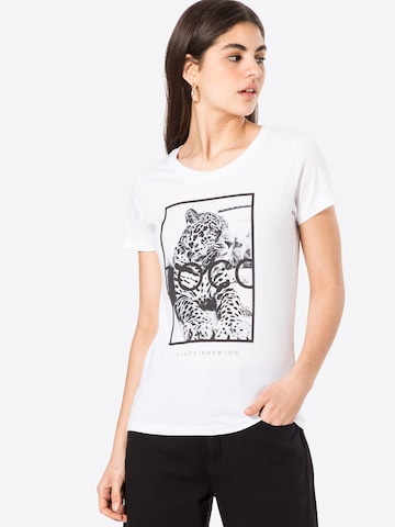 T-shirt EINSTEIN & NEWTON en blanc : devant