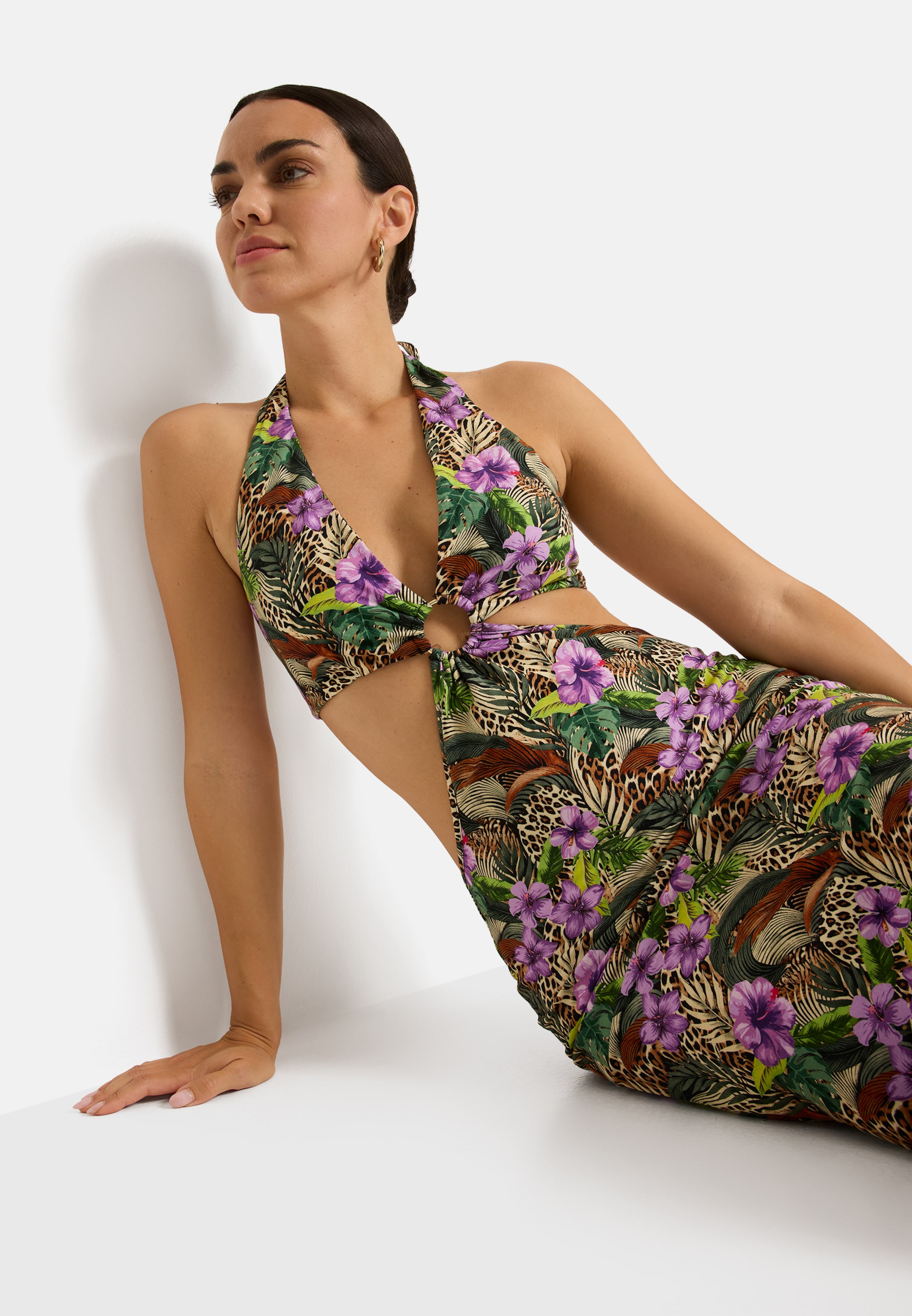 LSCN by LASCANA Jurk in Gemengde kleuren