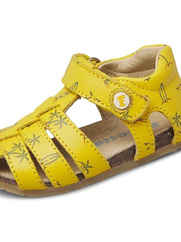 Falcotto Open shoes 'ALBY' in Yellow