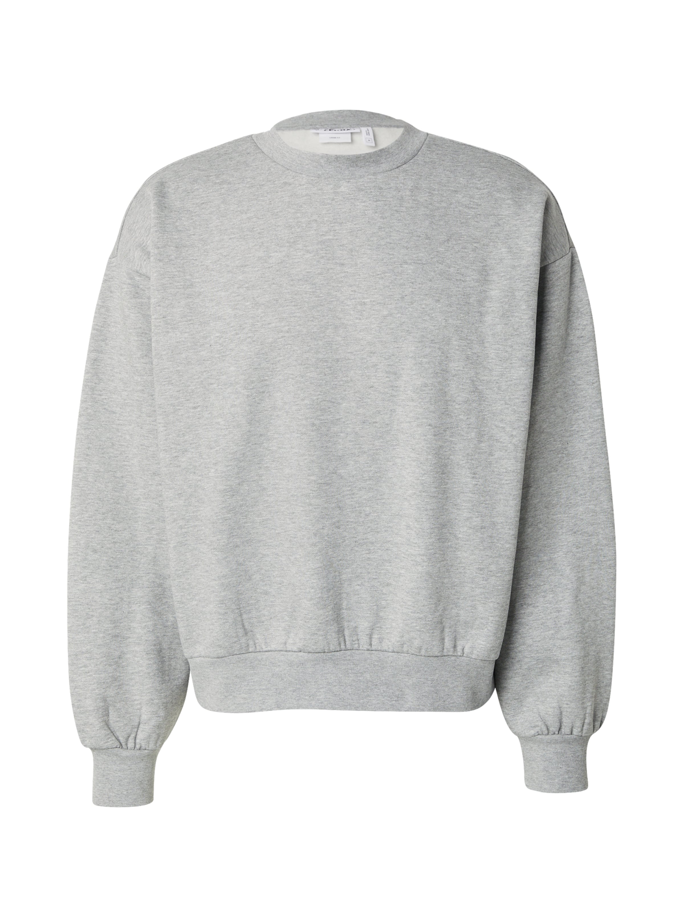 Sweat-shirt WEEKDAY en gris : devant