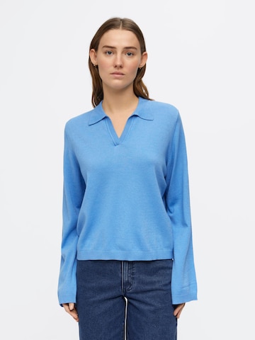 Pullover 'Thess' di OBJECT in blu: frontale