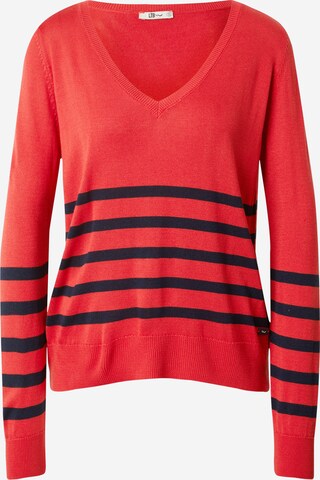 Pull-over 'SABIMA' LTB en rouge : devant