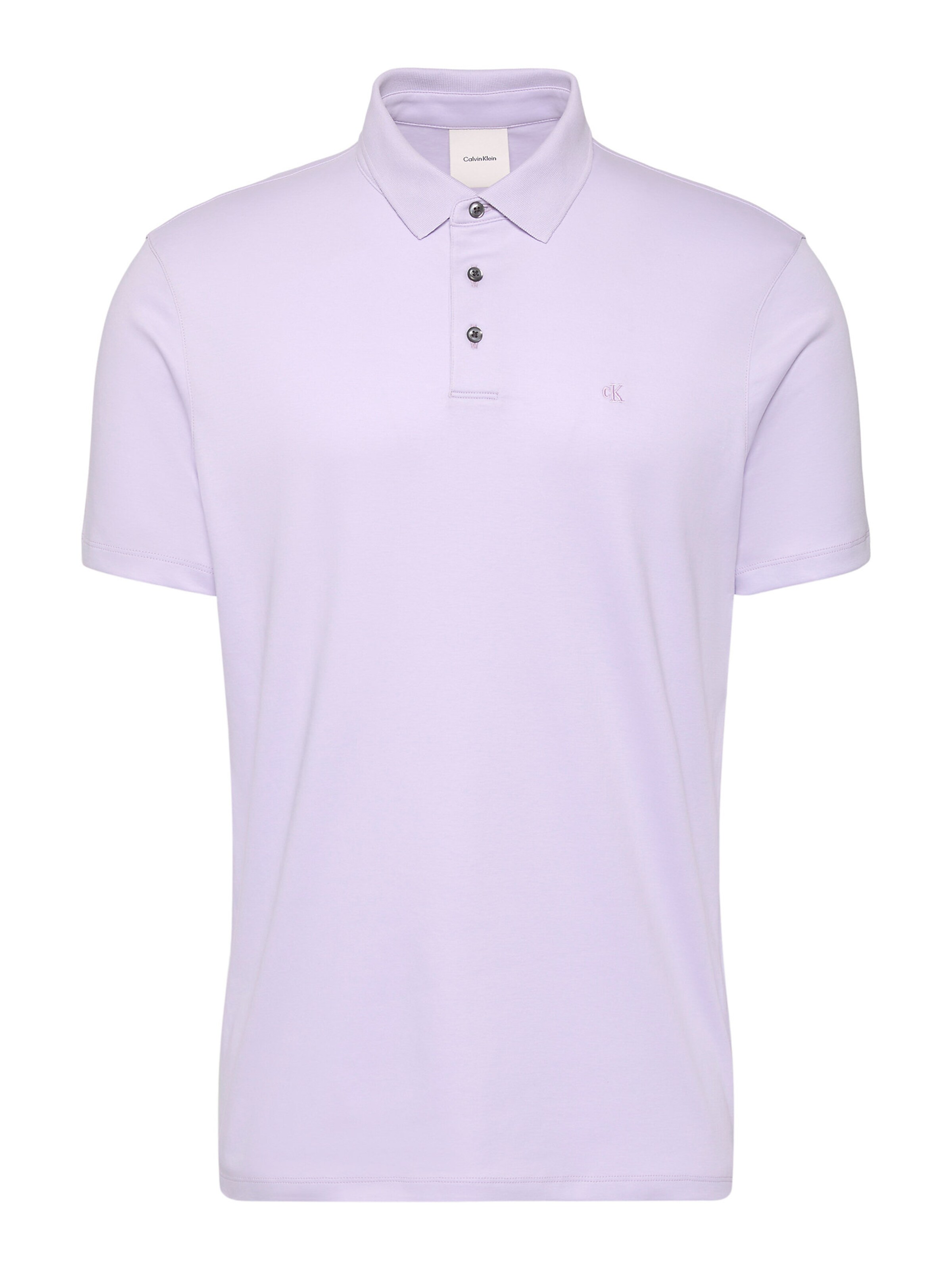 Calvin Klein Poloshirt in Lila: Vorderseite