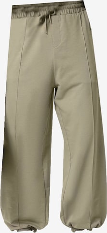VAMOS CLO - Calças 'Oise' em verde: frente